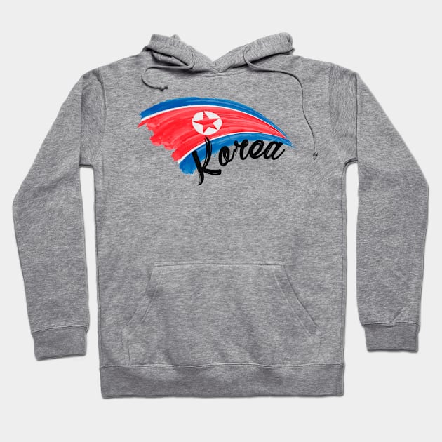 Korea flag Hoodie by SerenityByAlex